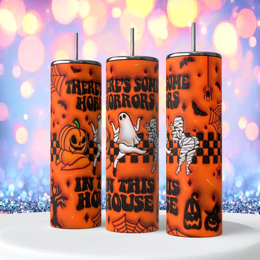 20oz Horror in the House Sublimation Tumbler