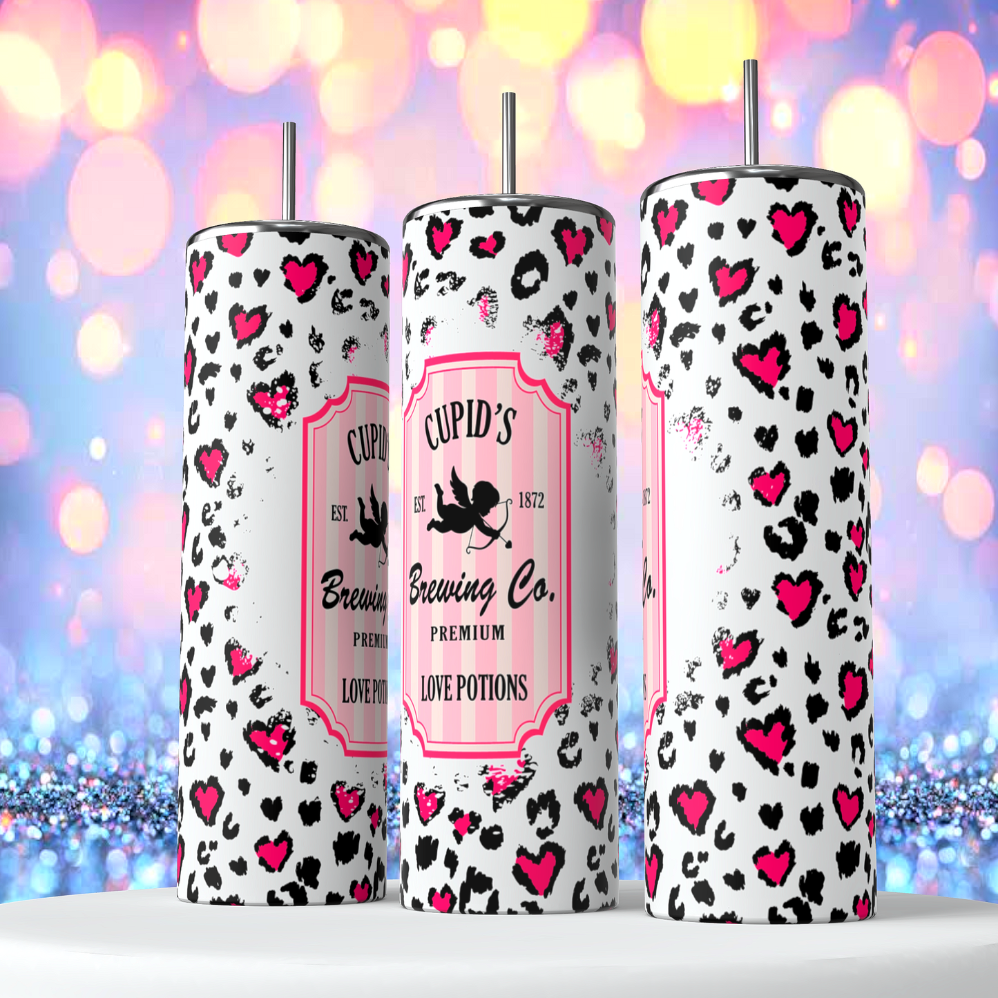 20oz Valentine Day #37 Sublimation Tumbler