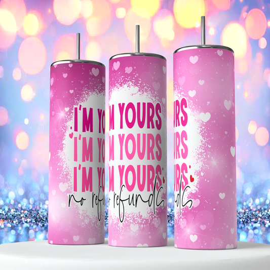 20oz Valentine Day #17 Sublimation Tumbler