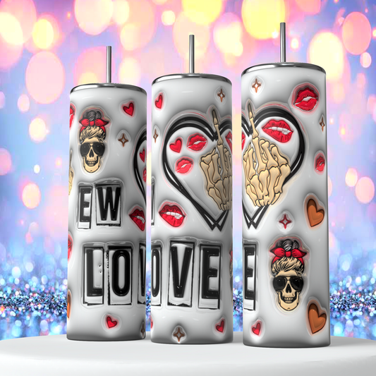 20oz Valentine Day #26 Sublimation Tumbler