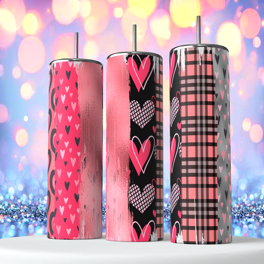 20oz Valentine’s Day #10 Sublimation Tumbler